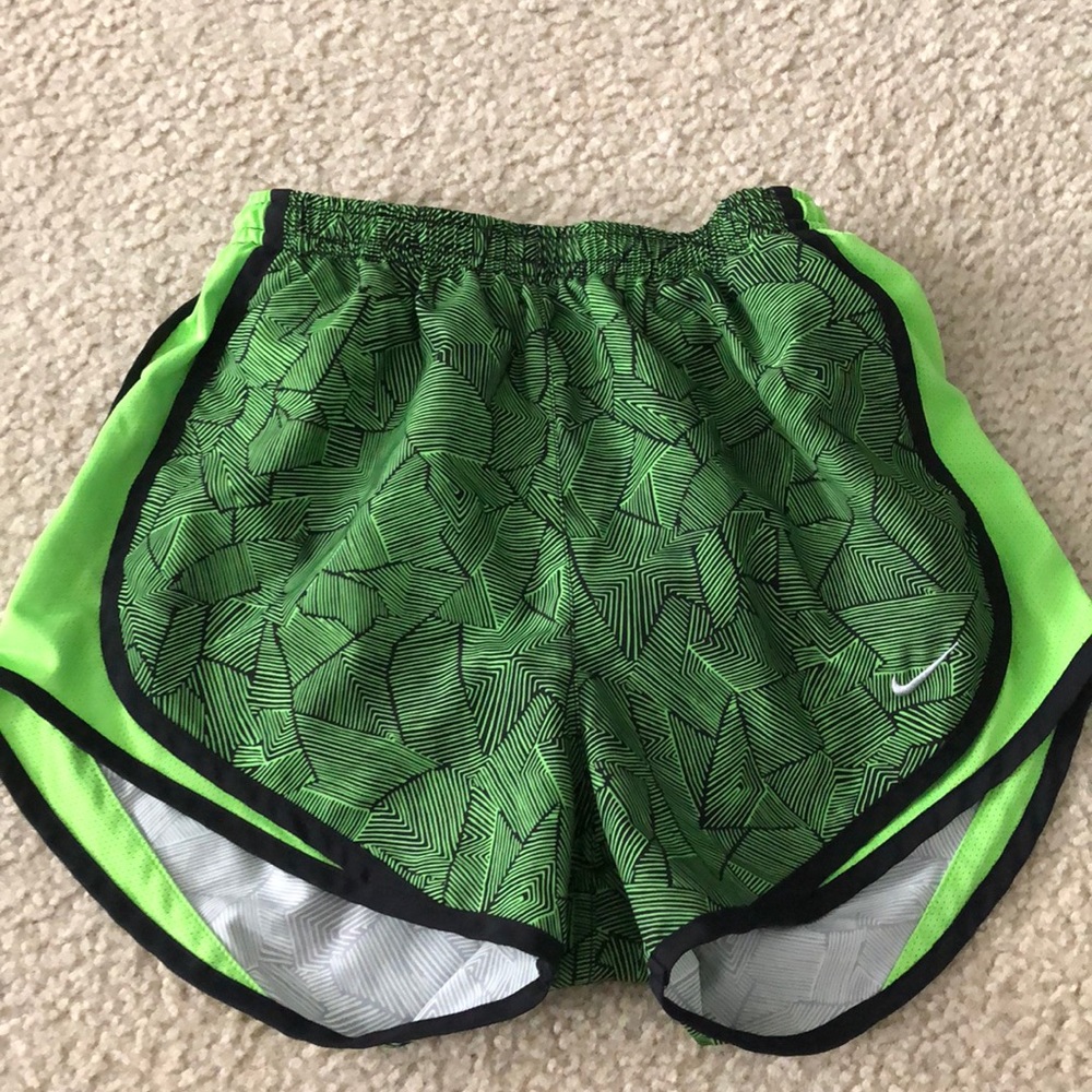 Neon Nike Running Shorts